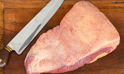 How to trim a brisket for the smoker