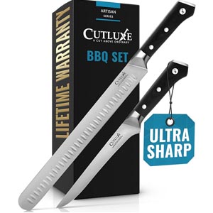 Cutluxe BBQ Carving and Boning Knife Set