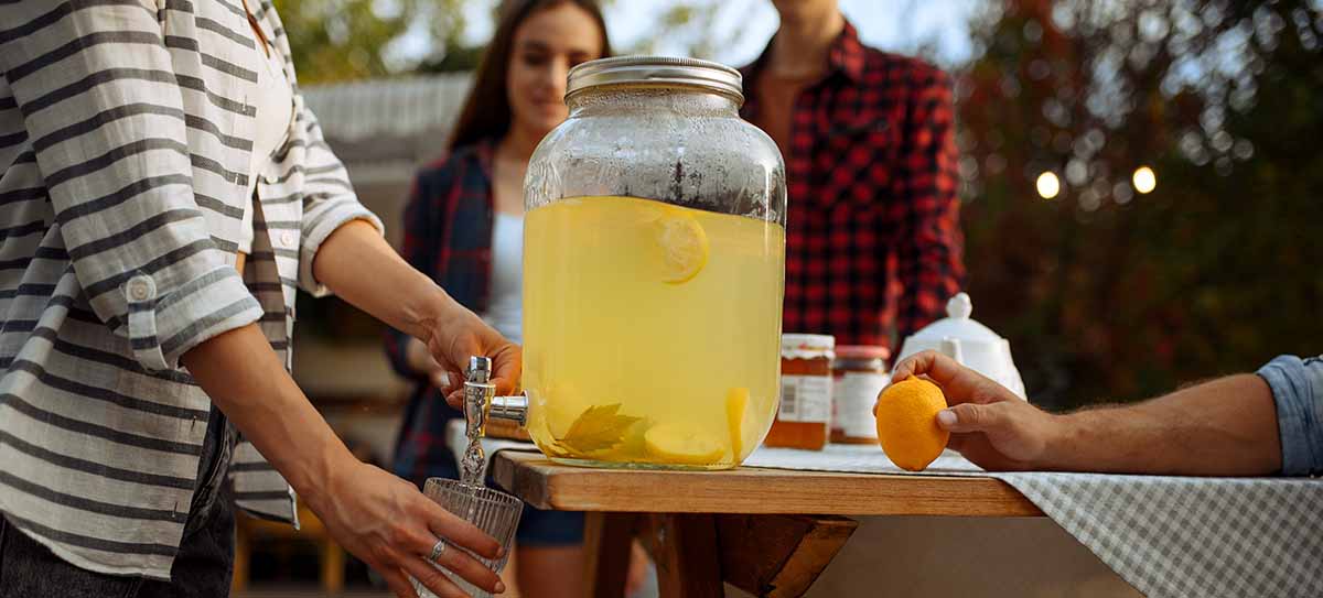 Festive Smoked Lemonade