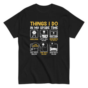 Grilling Spare Time tee