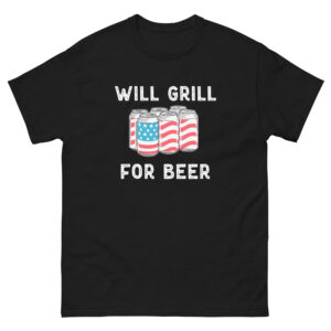 Will Grill For Beer Shirt