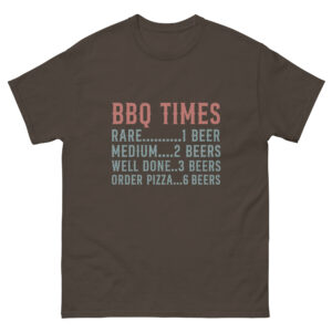 BBQ Cooking Times Shirt